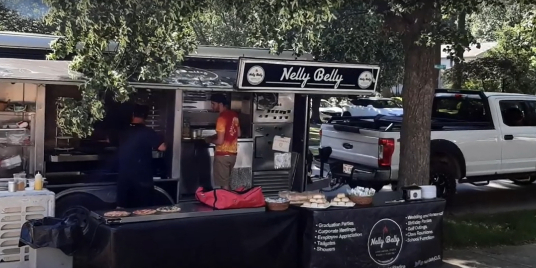 Nelly Belly Food Truck Pizza Franchise. Pizza Catering Near Me